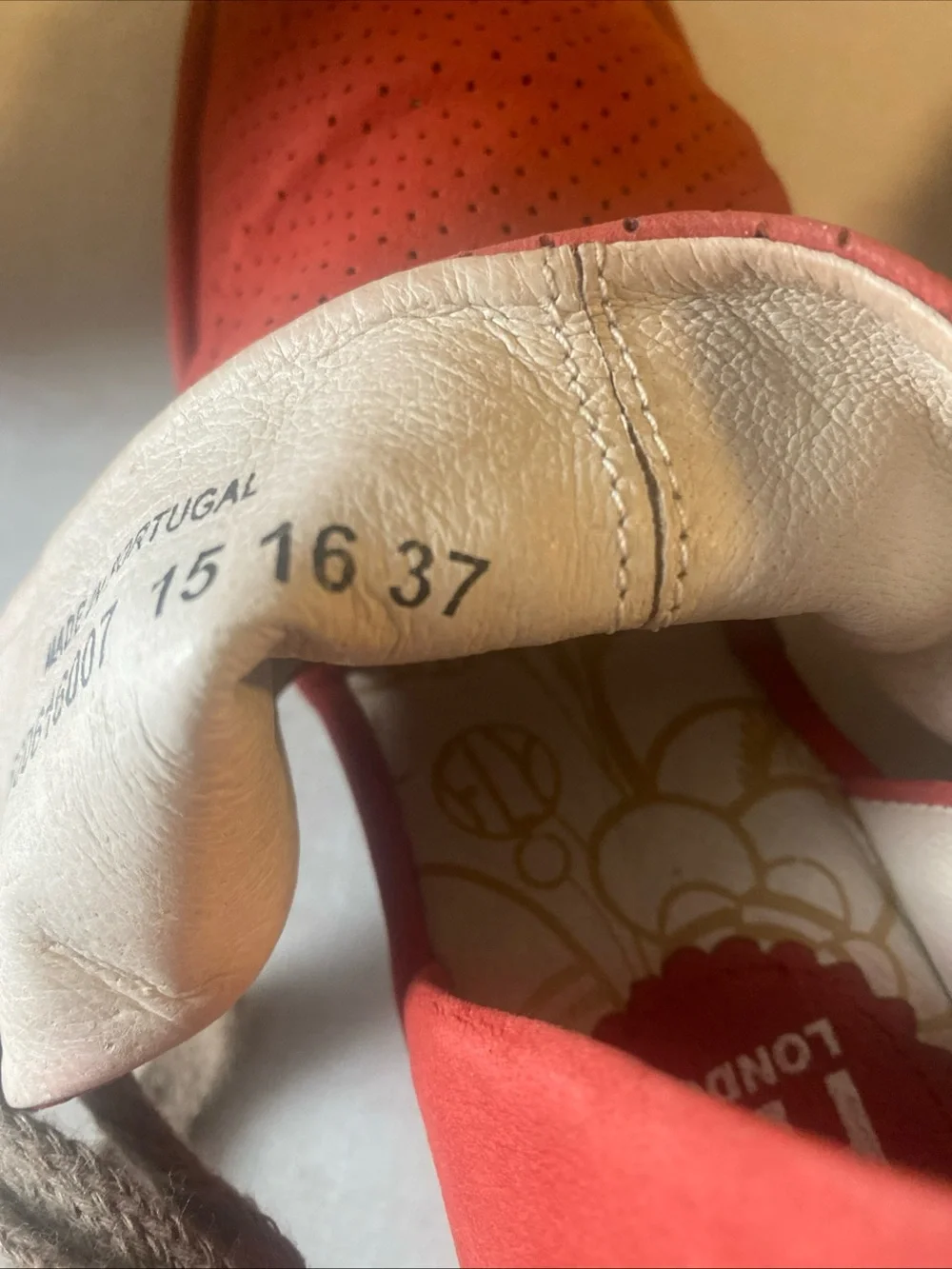 Fly London Lace Up Open Toe Wedge Sandals Red Suede Womens 37 US 6 6.5